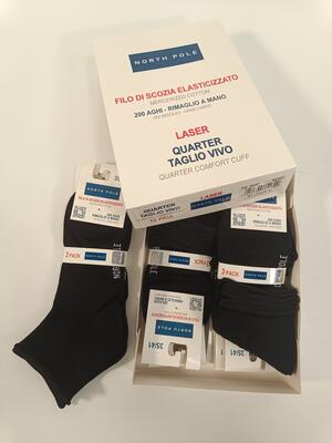 CALZINO DONNA QUARTER NPLASER 02 Tellini S.R.L. Veleprodajna odjeća